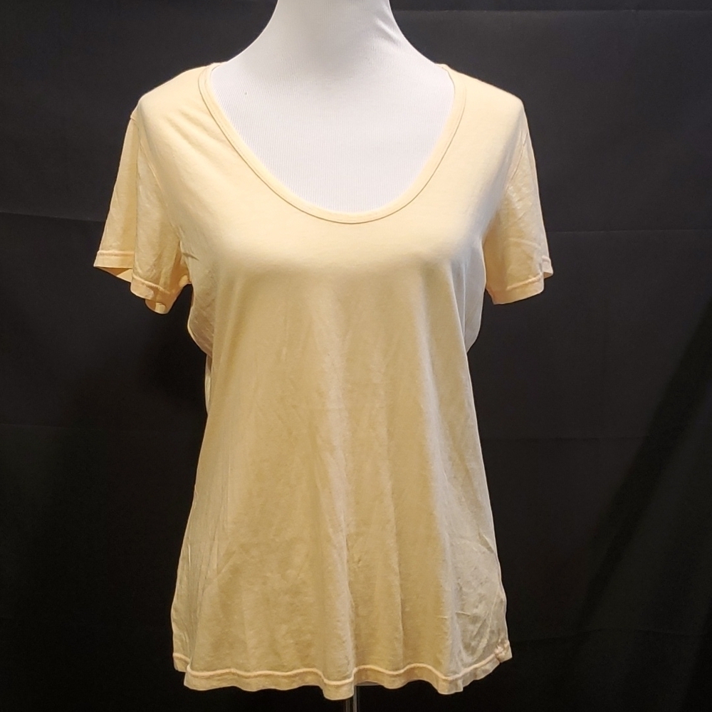 Sundry Swoop Neck Tee SZ MD